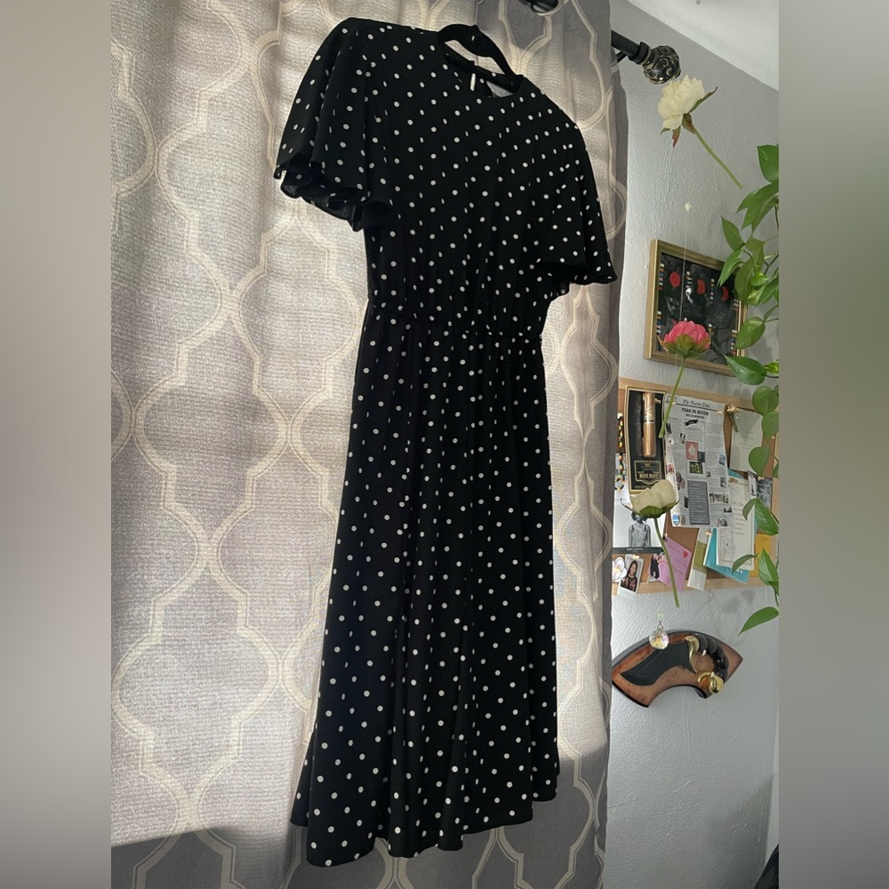 Vintage polka dot dress